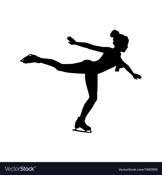 Силуэт фигуристки