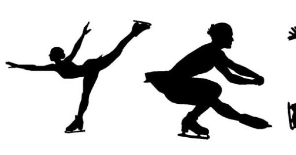 Фигурное катание силуэт