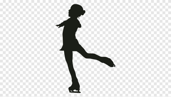 Силуэт фигуристки