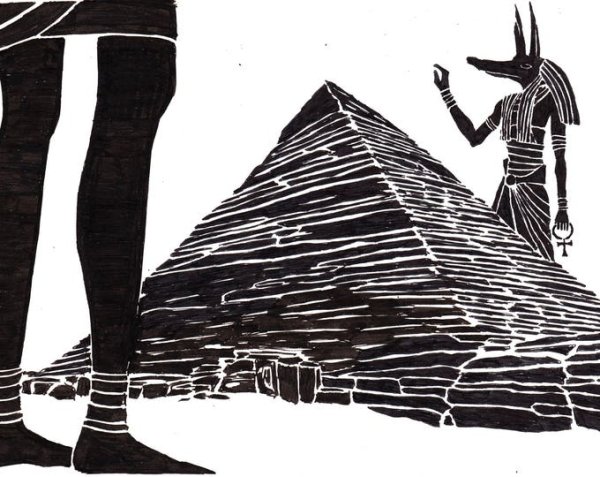 Пирамида эскиз