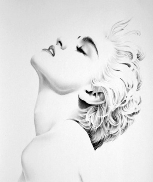 Мадонна певица вектор