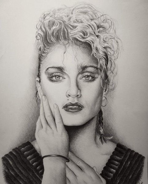 Мадонна портрет певица