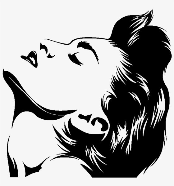 Мадонна силуэт