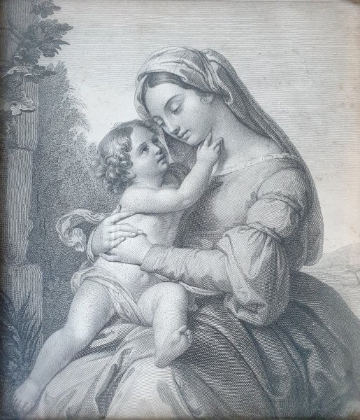 Мурильо Мадонна с младенцем