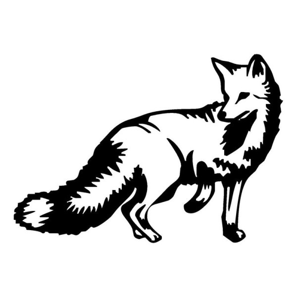 Лиса вектор