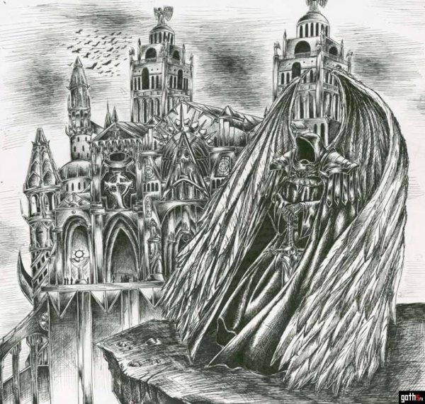 Готика рисунки