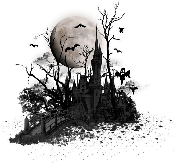 Мрачная Векторная иллюстрация