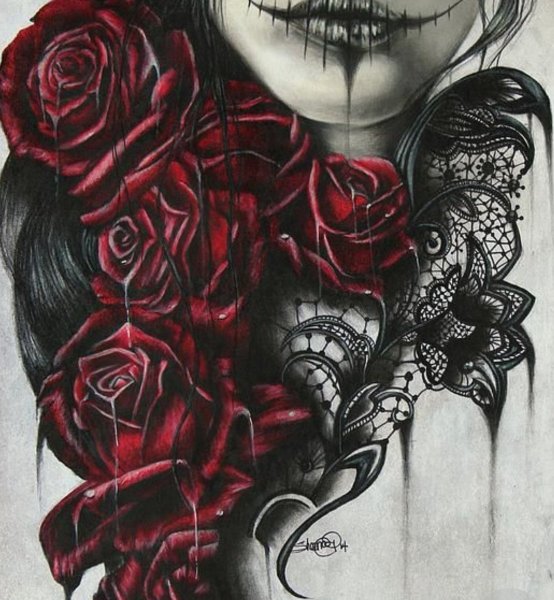 Готические тату