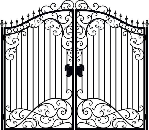 Воротоа +калитка решетка