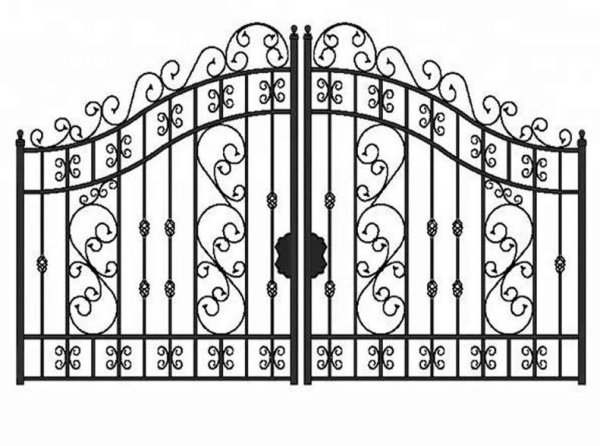 Ворота решетчатые ажурные