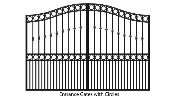 Металлический забор на прозрачном фоне