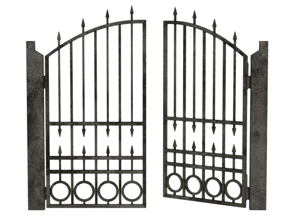 Решетка для ворота металлическая