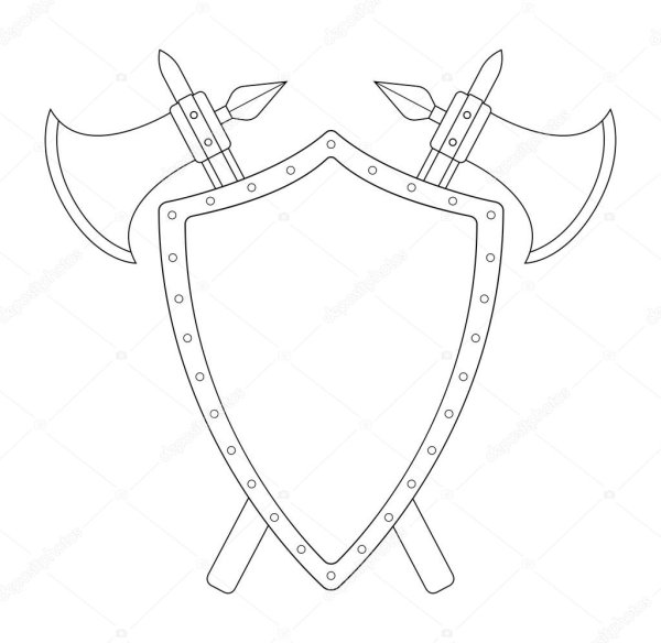 Рыцарский щит