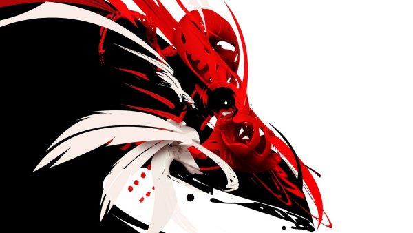 Черно красные