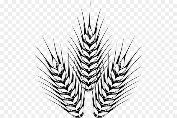 Стилизованные колосья
