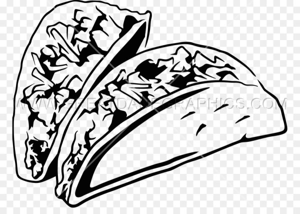 Шаурма нарисованная