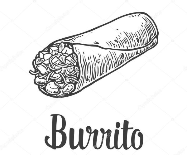 Шаурма эскиз