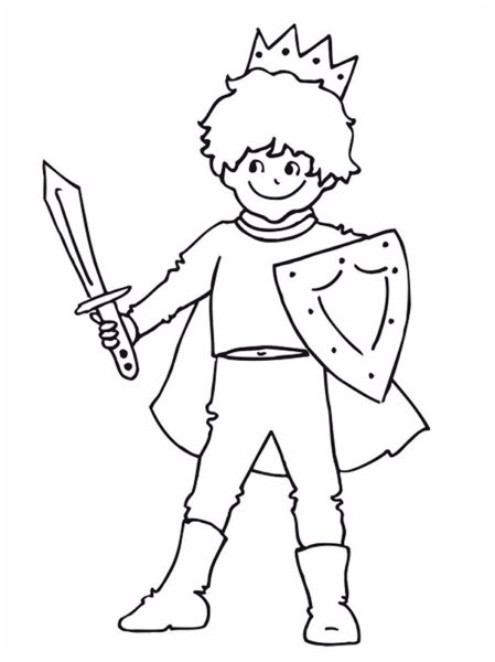 Принц рисунок