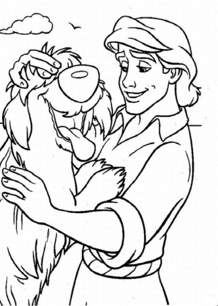 Раскраска принц Филипп