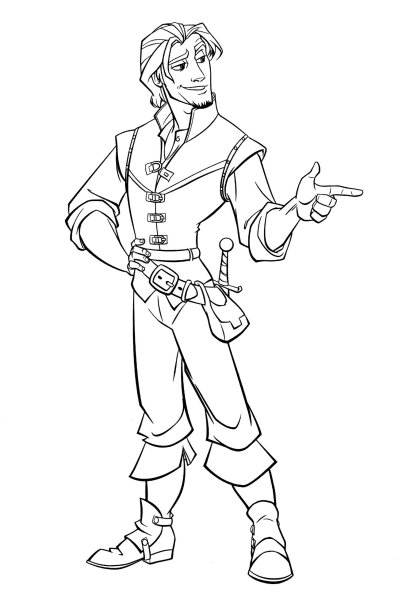 Король раскраска для детей