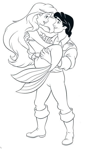 Раскраска принц