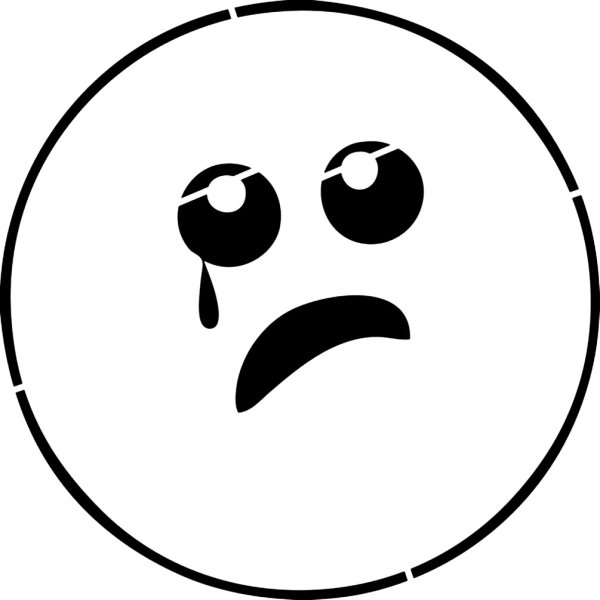 Смайлик белый