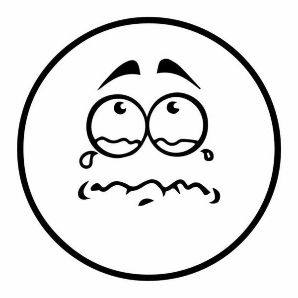 Смайлики раскраска