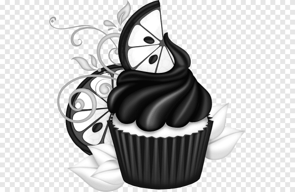 Пирожное в графике