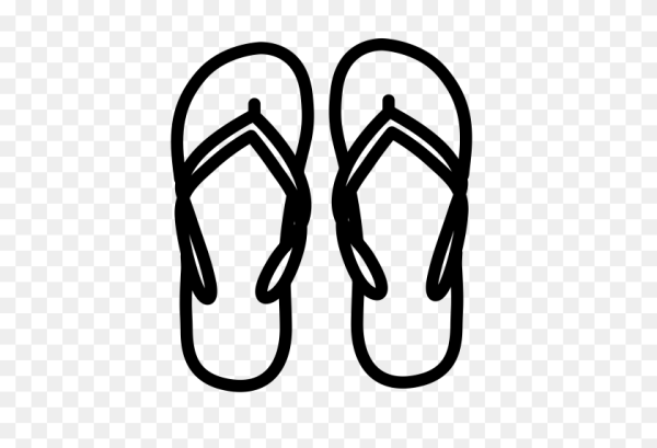 Эскиз тапочек