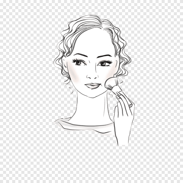 Визажист рисунок