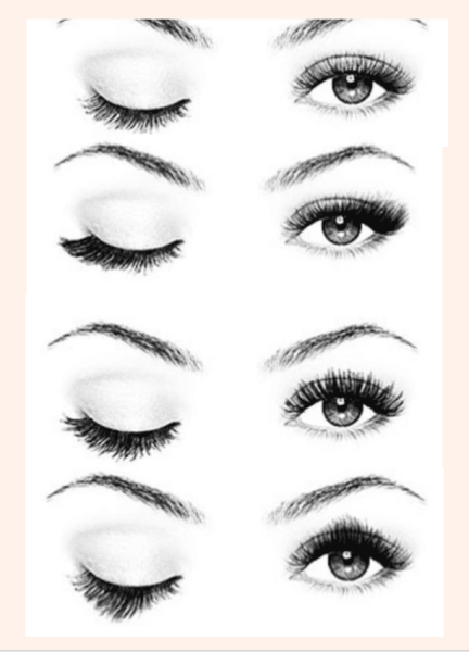 Формы глаз для наращивания ресниц