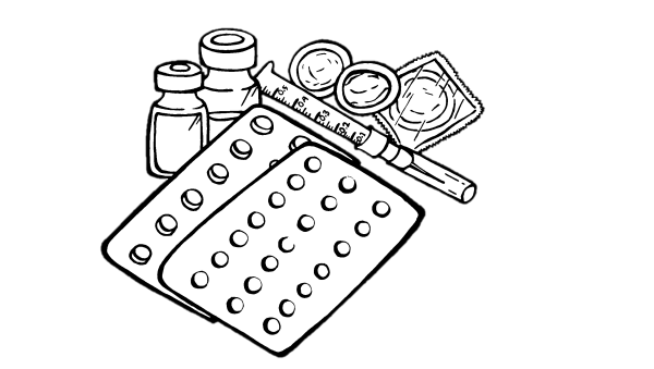 Раскраска лекарства