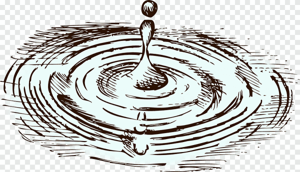 Круги на воде Графика