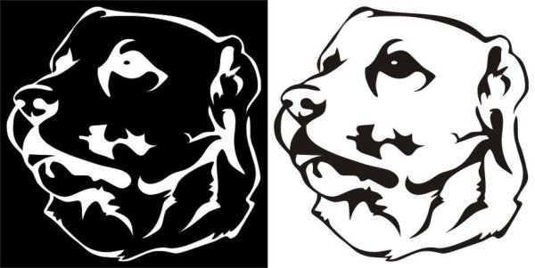 Среднеазиатская овчарка вектор