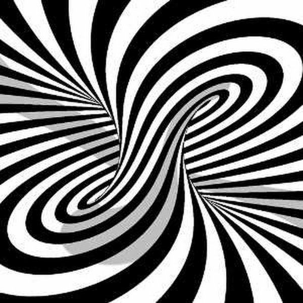 Иллюзия черно белая