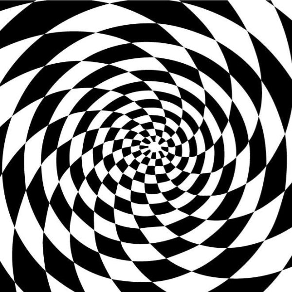 Оптическая иллюзия тоннель