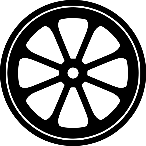 Колесо грузовика вектор