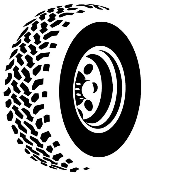 Автомобильное колесо вектор