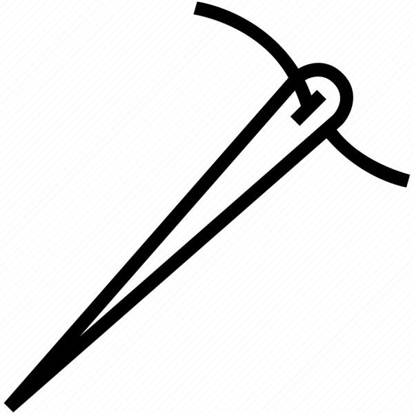 Иголка раскраска