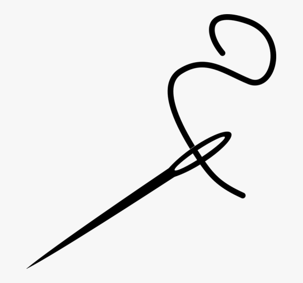 Иголка раскраска