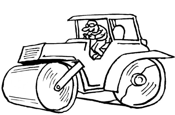 Раскраска: спецтехника