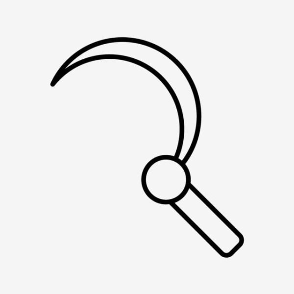 Серп силуэт