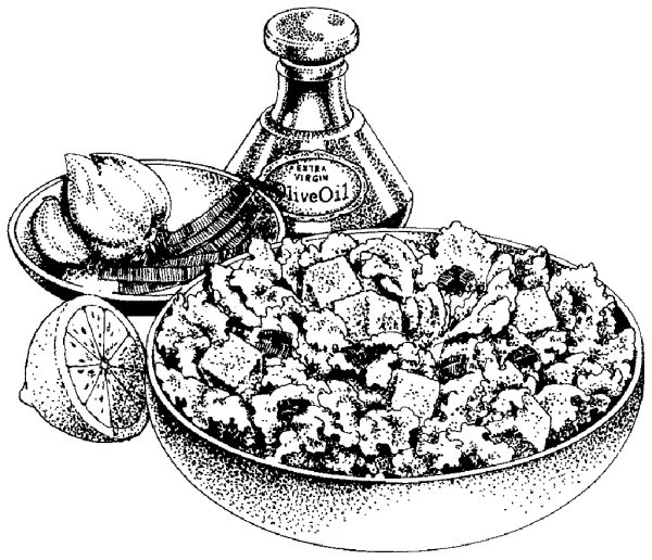 Салаты рисунок чб на белом фоне