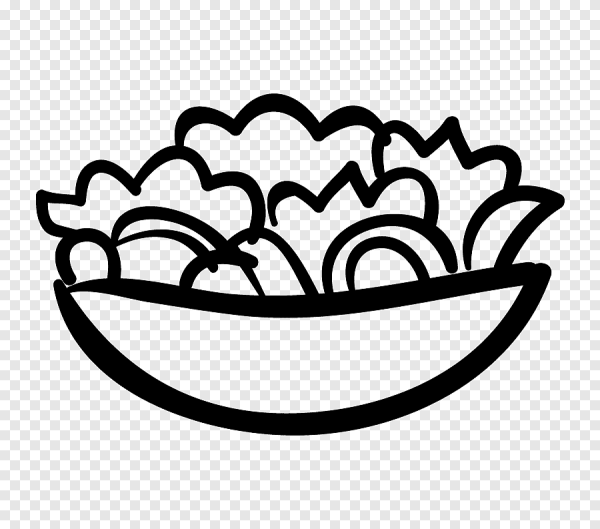 Салат раскраска