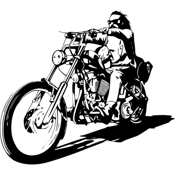 Мотоцикл Харлей Дэвидсон вектор