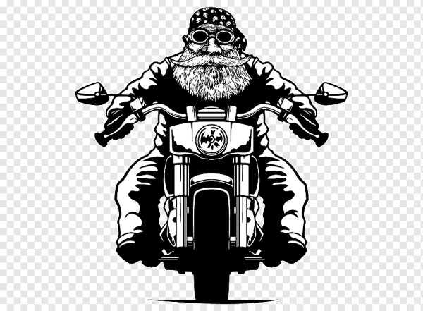 Harley Davidson мотоцикл вектор