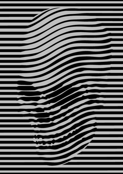 Иллюзия черно белая