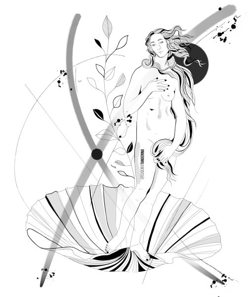 Греческие Богини Графика