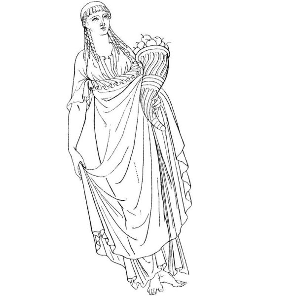 Венера Милосская контур