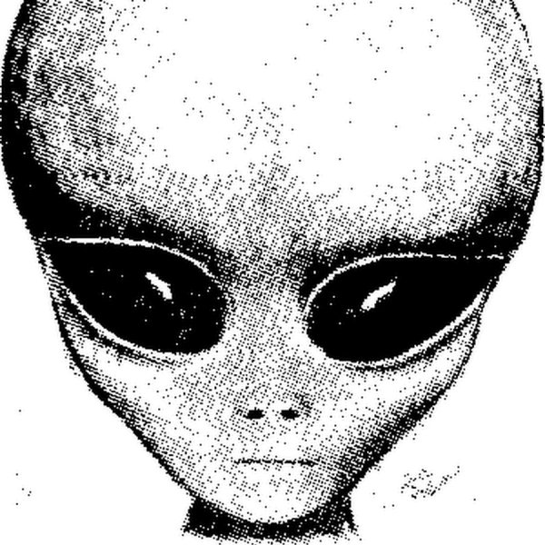 Инопланетянин чб